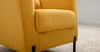 Кресло для отдыха Барселона ТК 671 велюр Diagonal 540 желтый
