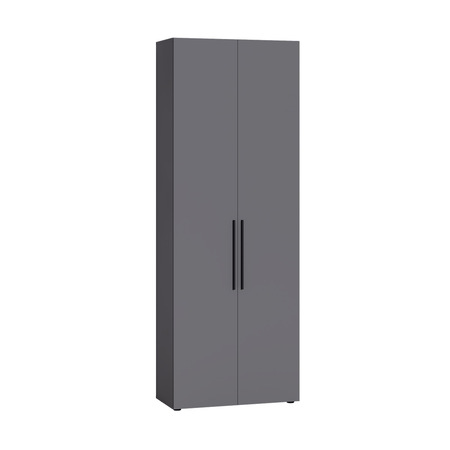 Шкаф для одежды Эйр 13.340 серый графит 0162 РЕ, собирается на любую сторону