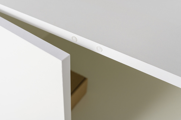 Спальня Эйр композиция 1 белый РЕ шагрень, спальное место 160 х 200