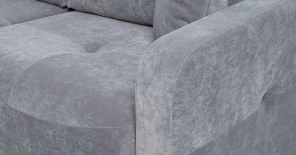 Диван-кровать прямой Марсель ТД 701 велюр Aura 20 серый