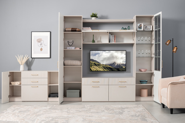 Полка Ричфорд 16.492 Кашемир 5981 BS, Моно керамика D166-2 ПВХ