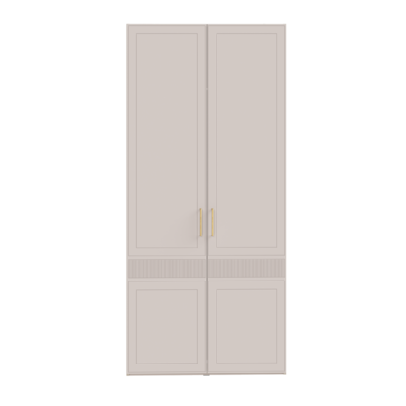 Шкаф для одежды Ричфорд 16.327.02 кашемир 5981 BS, моно керамика D166-2 ПВХ