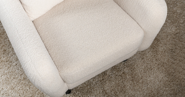 Кресло для отдыха Шон ТК 270 велюр Romeo 02 белый