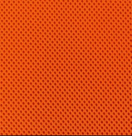 Кресло на колесах Энтер Рондо обивка ткань цвет: оранж, красный, подлокотники пластик, крестовина пластик, без качания